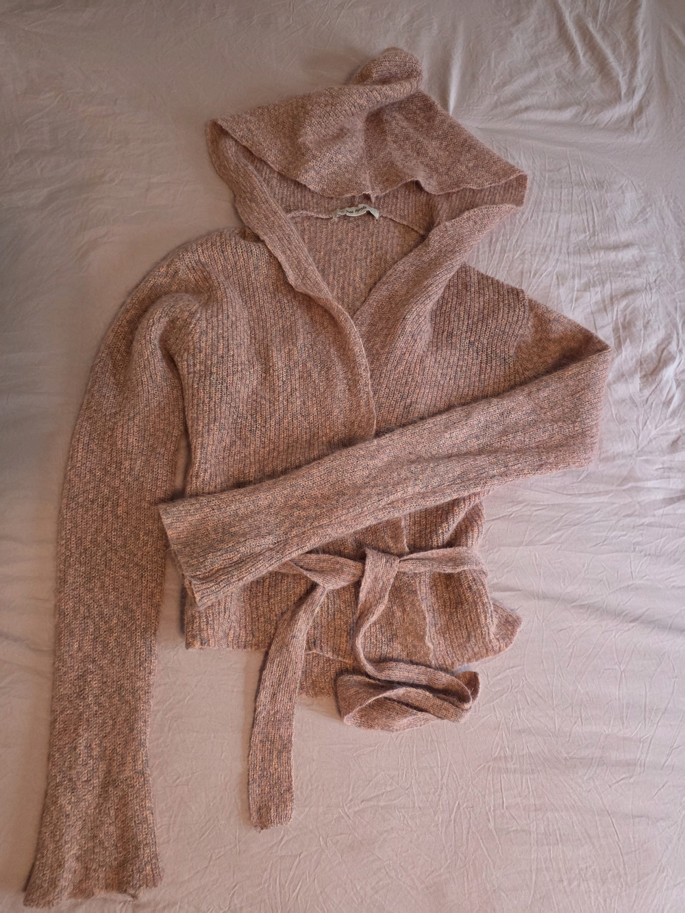 Cozy Hooded Wrap Sweater - Free People